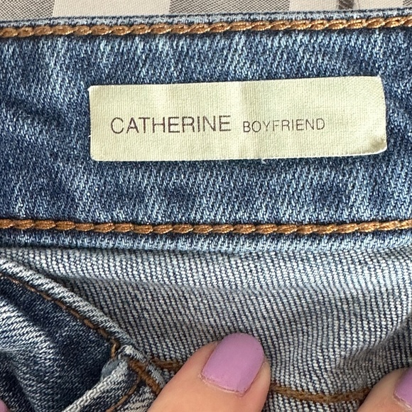 Kut From The Kloth Catherine Boyfriend Jean Size 10 Classic Regular Medium Wash - Picture 5 of 9